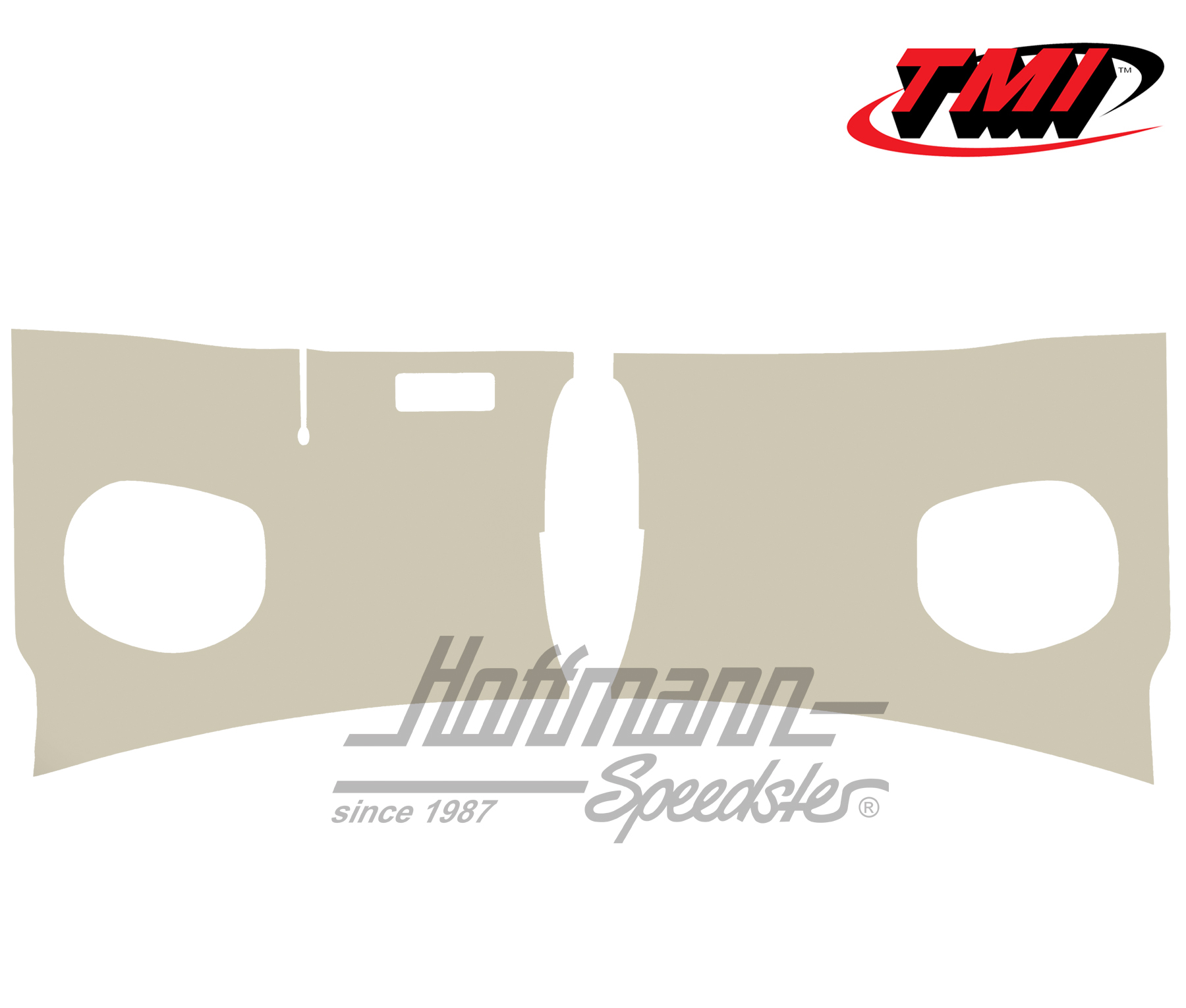 Garnitures de panneau avant, 55-60, blanc cassé | 10-2146-15 | 098-0560-04