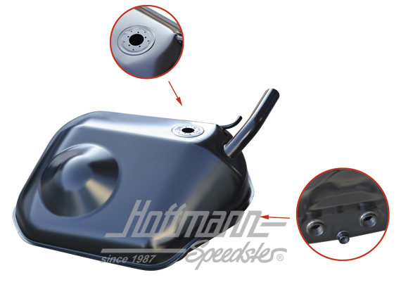 Réservoir d'essence, 100L, Porsche 911/912, 65-73/74-89 | 901 201 010 30 | 530-2204