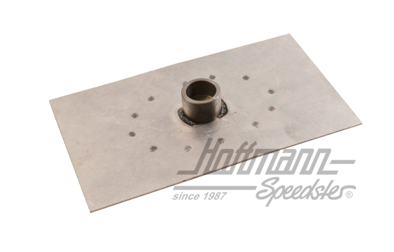 Plaque de retenue, ceinture de sécurité, arrière, 65-67                                             