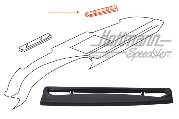 Cache, buse de chauffage, 911, 69-85, droite                                                        