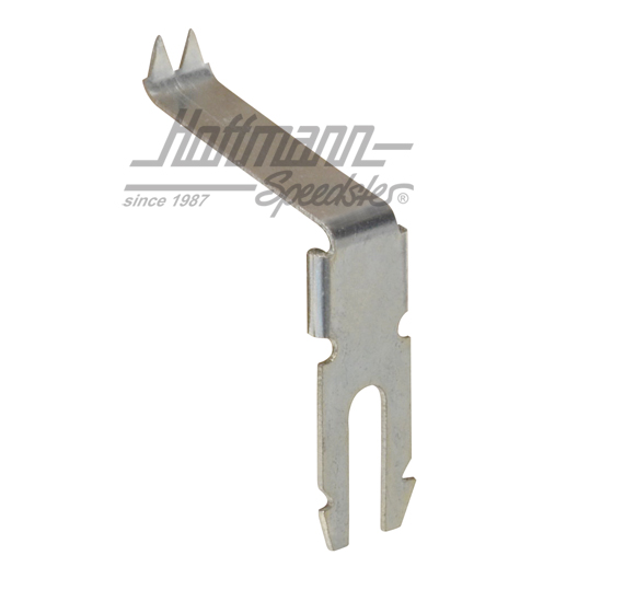 Crampon de retenue, joint de vitre coulissante                                                      