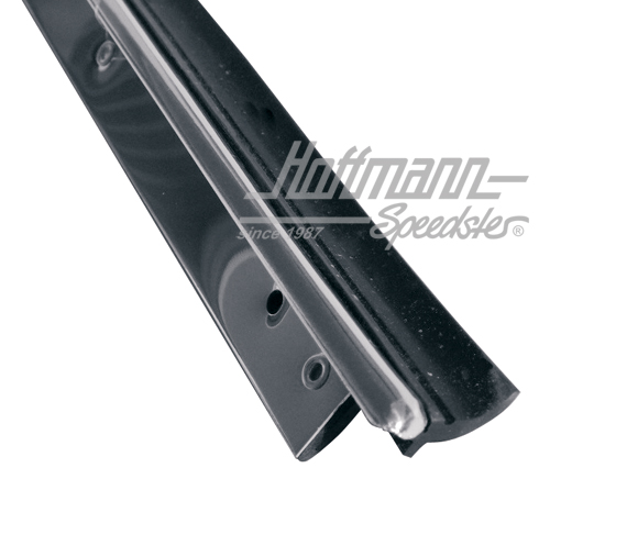 Lèche vitre, extérieure, avant, aluminium, 8.65-, gauche | 151 837 475 D | 020-4931