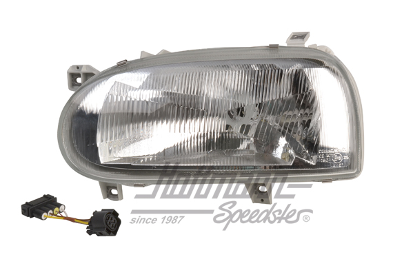 Phare, Golf 3, -92/-97, Hella, gauche | 1AJ 007 235-271 | 219-3705-01