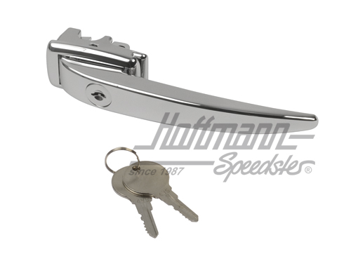 Poignée de porte, avec cylindre de serrure, 61-63, gauche | 211 837 205 D | 089-5050-01