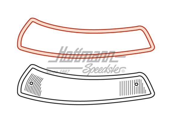 Joint, clignotant, 911, 65-68, gauche                                                               