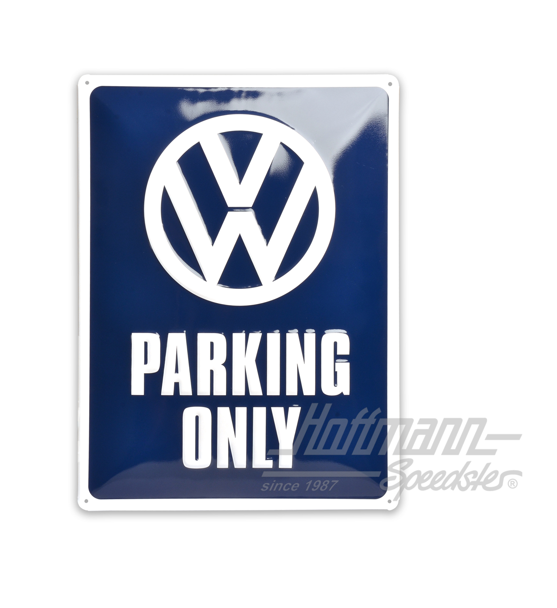 Plaque en tôle, VW Parking only | ZCP 902 332 | 021-0176-60