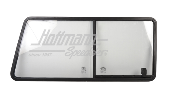 Vitre coulissante, Bus T3, arrière, gauche                                                          