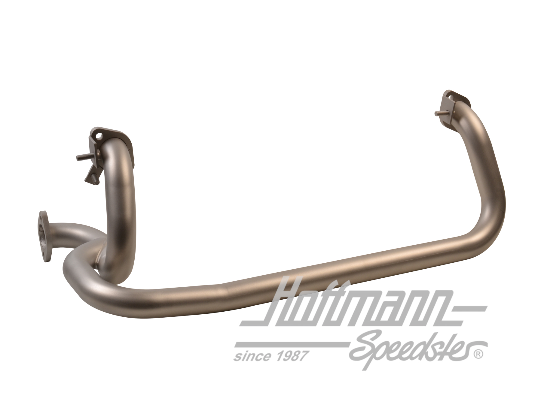 Conduite d'échappement, culasse, arrière, 83-85, inox                                               