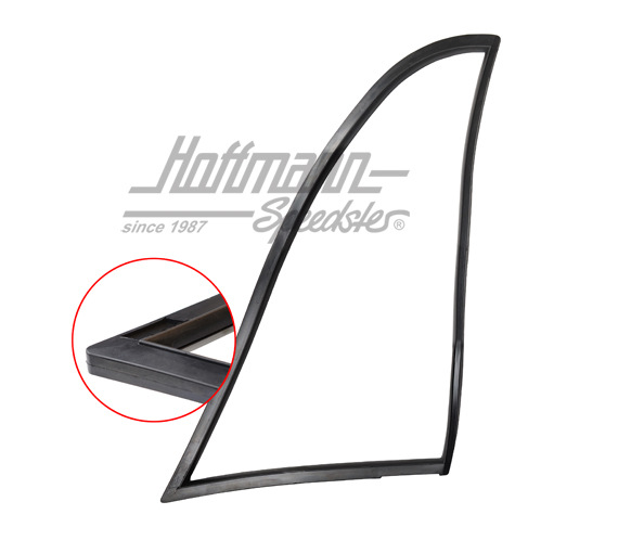 Joint de déflecteur, Coupé, 76-94, gauche | 901 542 921 21 | 515-0946-01