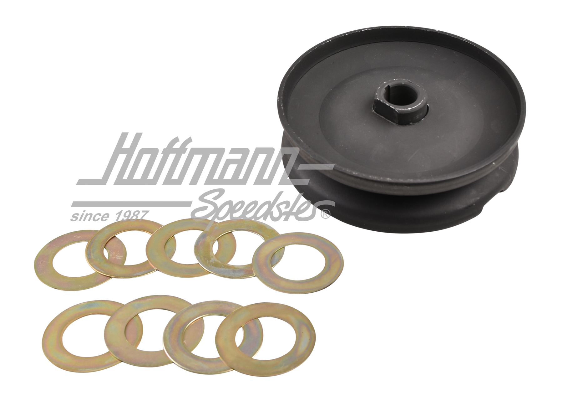 Jeu de poulies de dynamo/alternateur, 12V, noir | 043 903 109 Satz | 010-1158-10