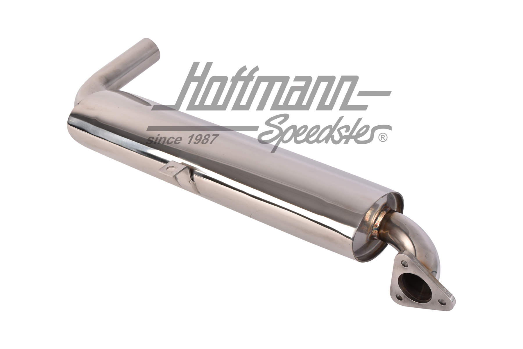 Pot d'échappement, simple, inox, Bus T1/T2                                                          