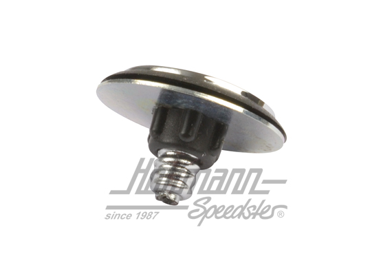 Vis enjoliveur "Tajco", chromée, 22mm                                                               