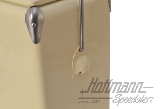 Glacière, Vintage Cooler, crème                                                                     