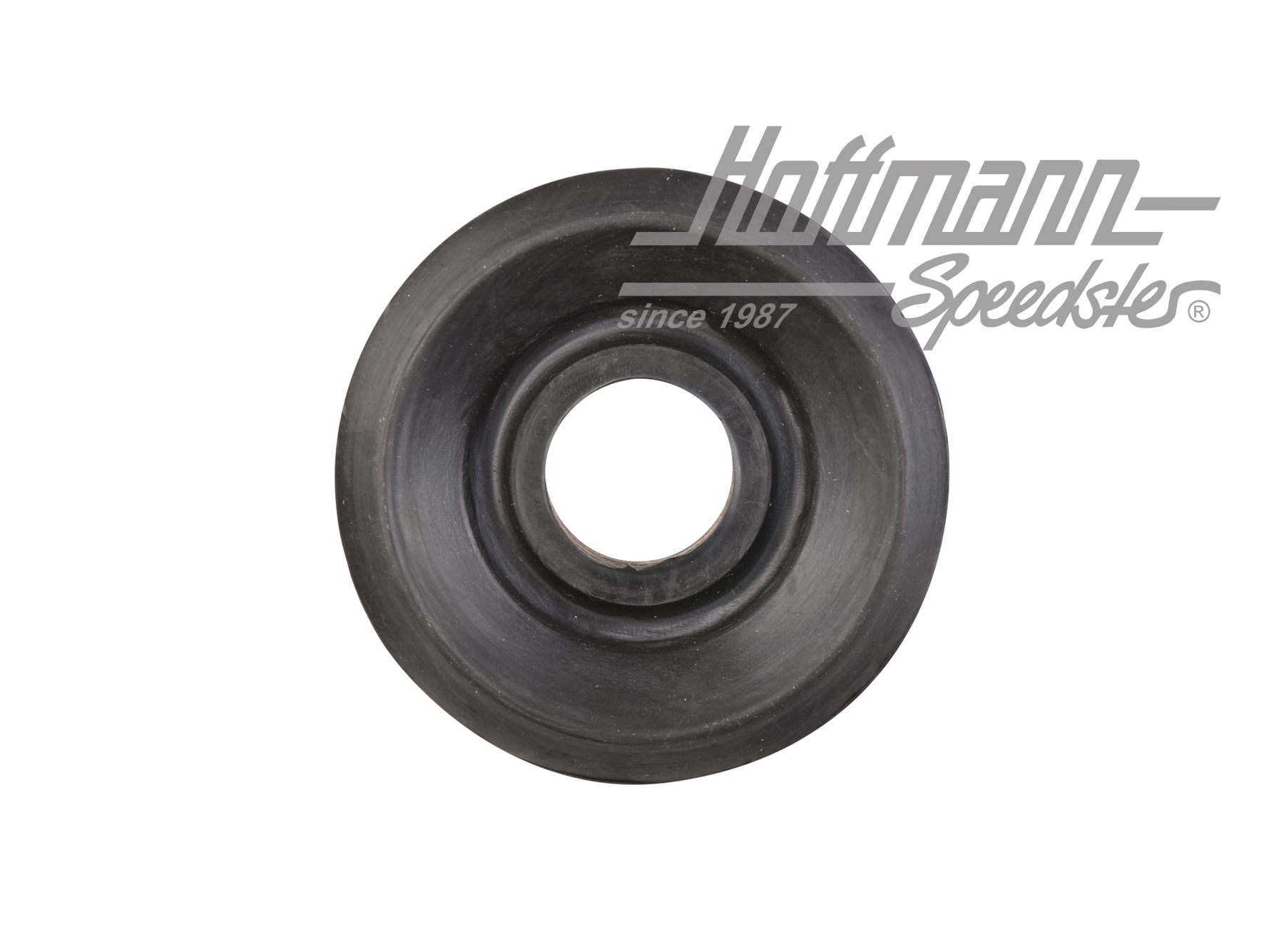 Caoutchouc, essieu arrière/châssis, extérieur, en bas                                               