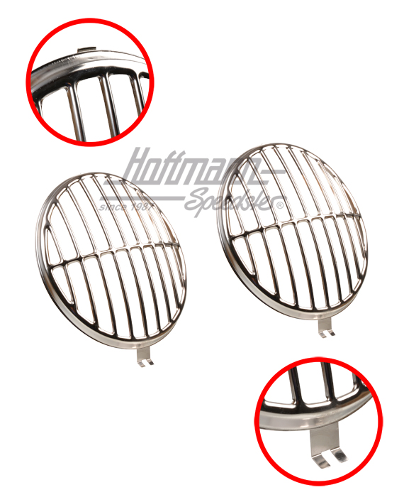 Grille pare-pierres, Style Speedster | 0664-200 | 020-4453-12