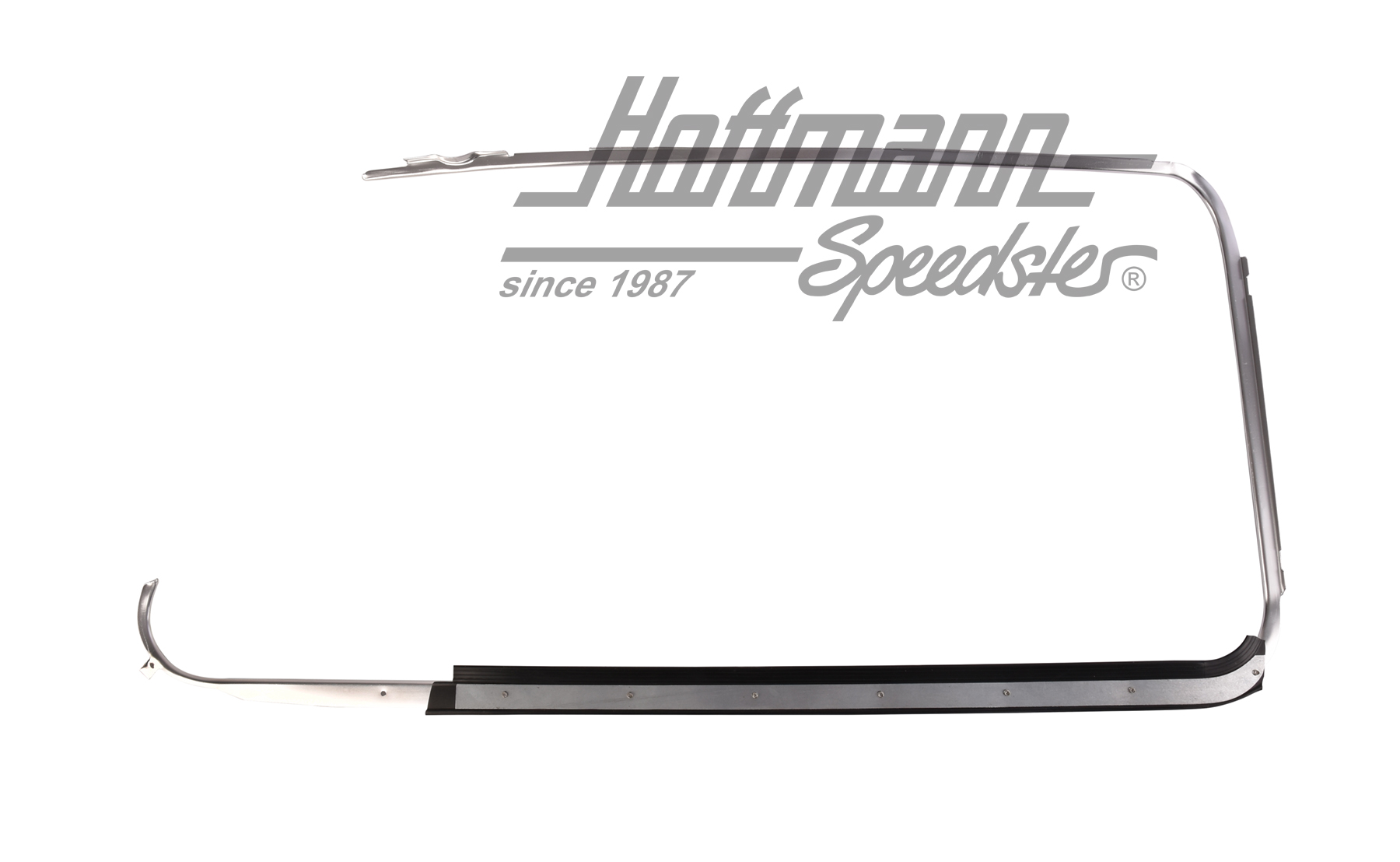 Tour de vitre extérieur, complet, argent, droite, 8.64-, Brésil                                     