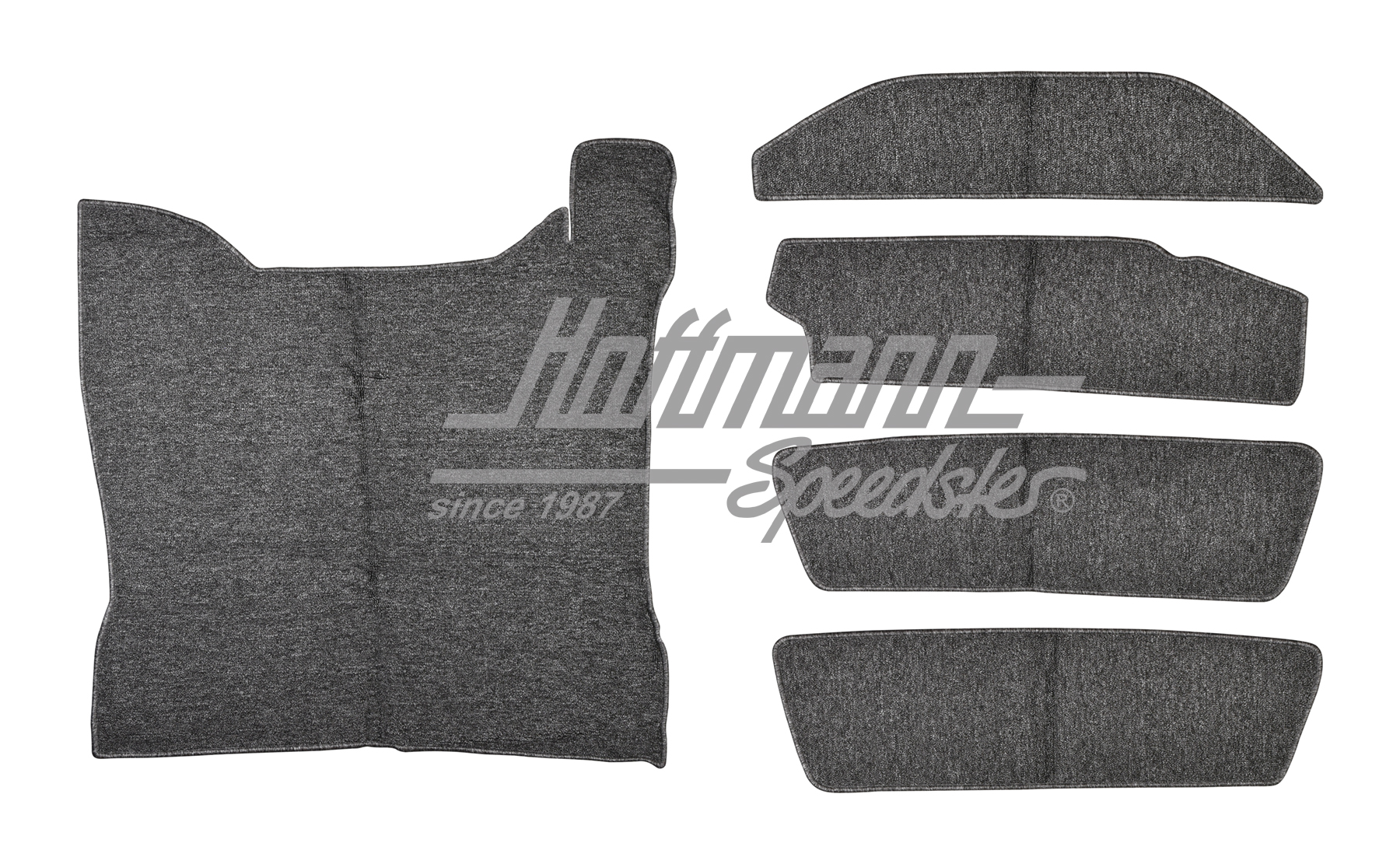 Jeu de tapis, coffre à bagages, avant, 8.70-7.73, gris | 34-T3058-407 | 069-9689