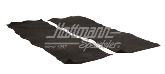 Plage arrière, Golf 1, noire                                                                        