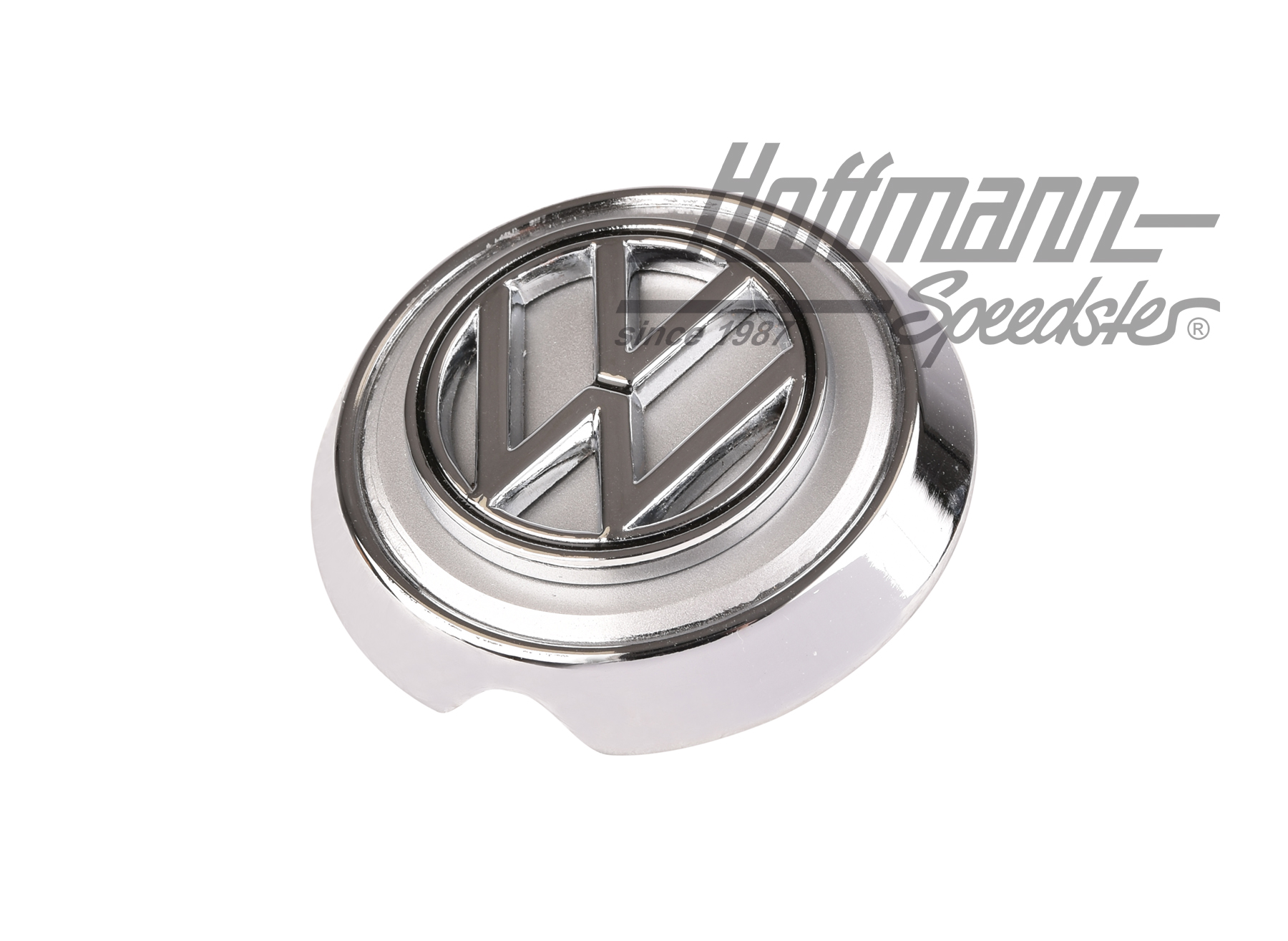 Emblème, avec embase, chromé. 8.62-7.74 | 141 853 601 B ST | 060-6075-06