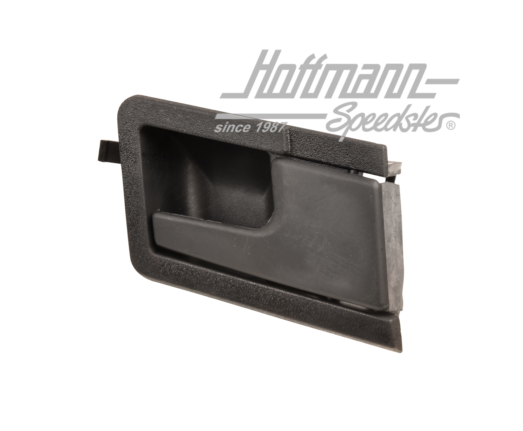 Ouvre-porte, intérieur, Bus T4, droite, noir | 701 837 020 A | 408-1034-12