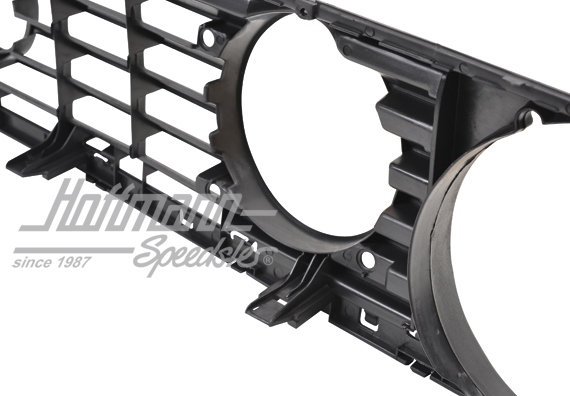 Grille de radiateur, phares jumeaux, 87-92, rouge                                                   