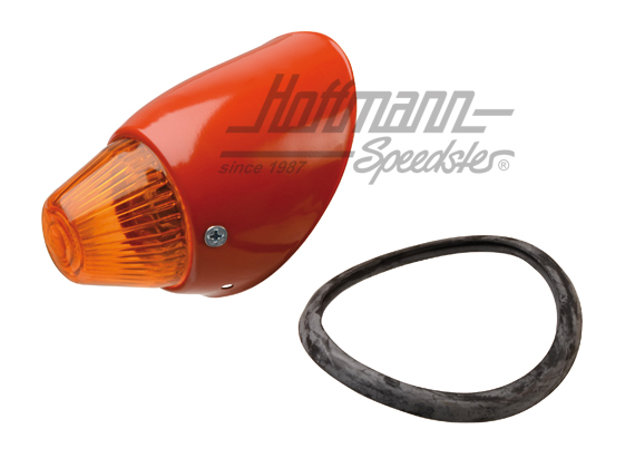 Clignotant, complet, -7.57, USA, orange, gauche | 111 953 041 A | 020-4456-41