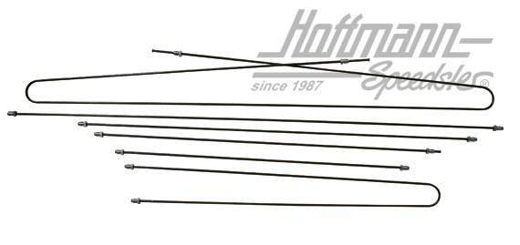 Kit de tuyauterie de frein, Bus T1, -3.55 | 211 698 005 | 089-2550-05