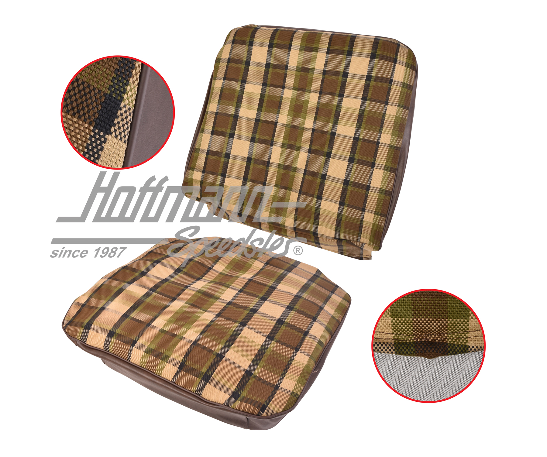 Housse de siège, Westfalia, marron/beige, 68-74 |  | 098-1300-53