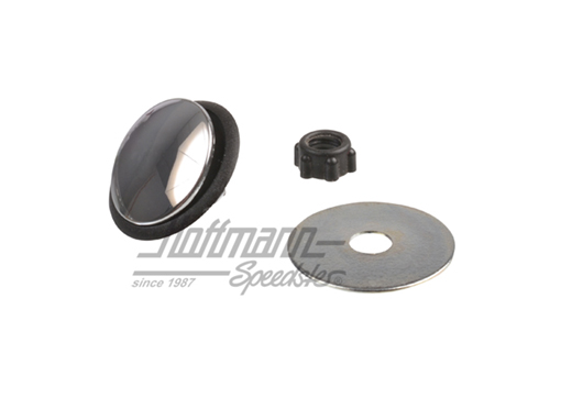 Vis enjoliveur "Tajco", chromée, 12mm                                                               