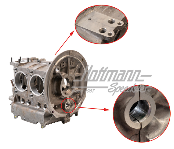 Carter, standard, 1.3-1.6, Aluminium | 043 101 025 ALU | 010-0003-01