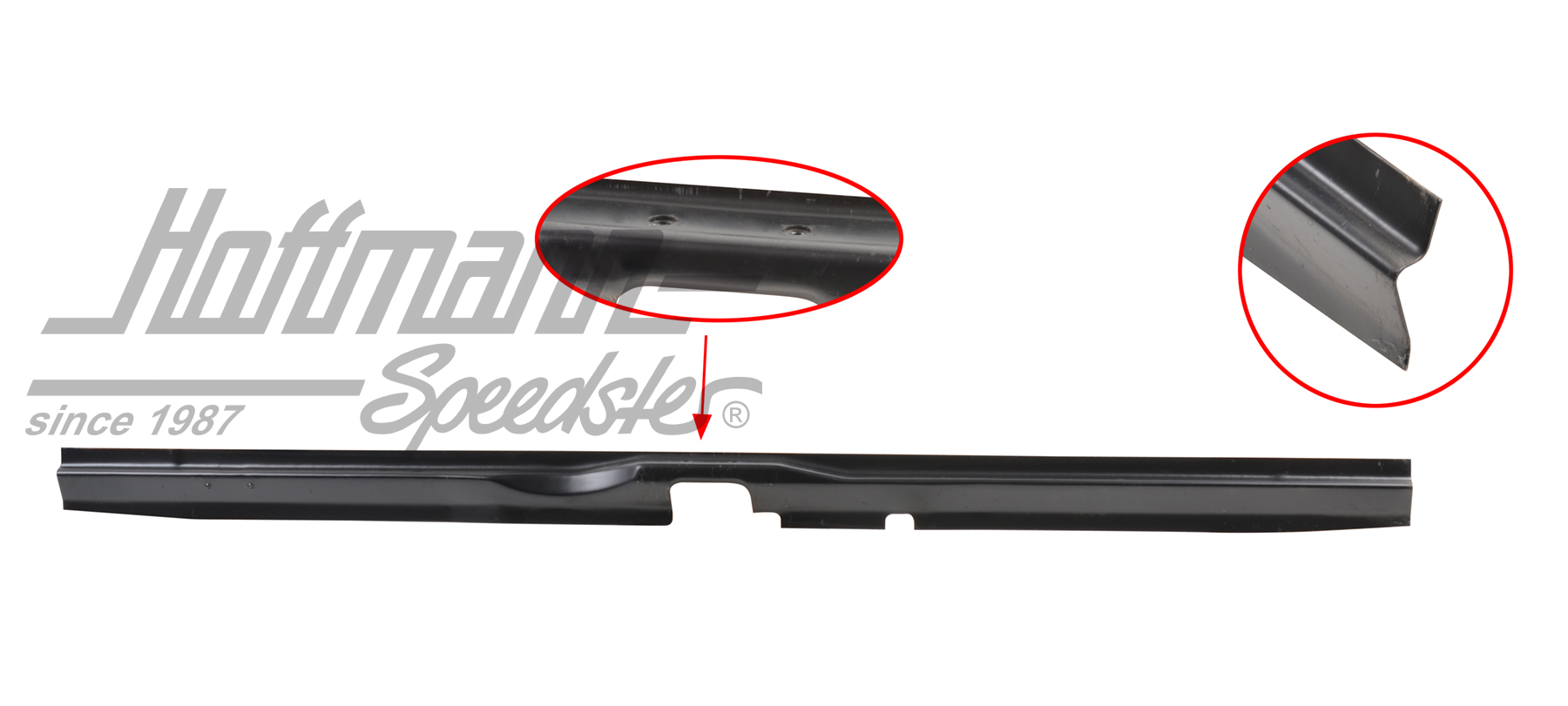 Coiffe, tôle arrière, Pick-up/Cabine Double | 245 801 161 C | 390-0395-30