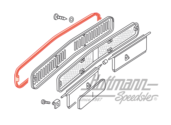 Cadre décoratif, écran d'entrée d'air, -7.72                                                        