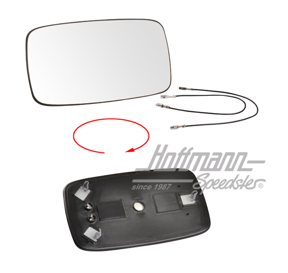 Verre miroir, éléctrique/chauffable, 76-88                                                          