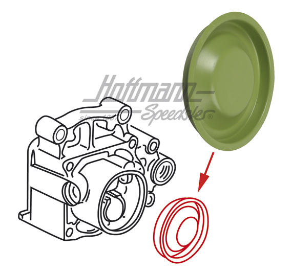 Couvercle, boîte à 5 vitesses, 1.5-1.8 | 020 141 073 A | 110-4712