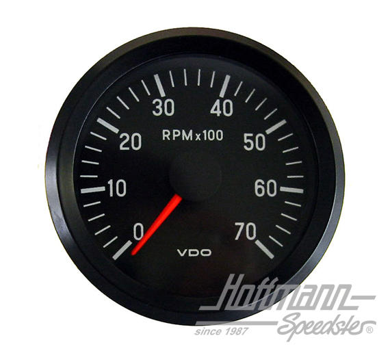 Compte-tours "COCKPIT INTERNATIONAL", 80 mm | 333 035 003 G | 021-0204