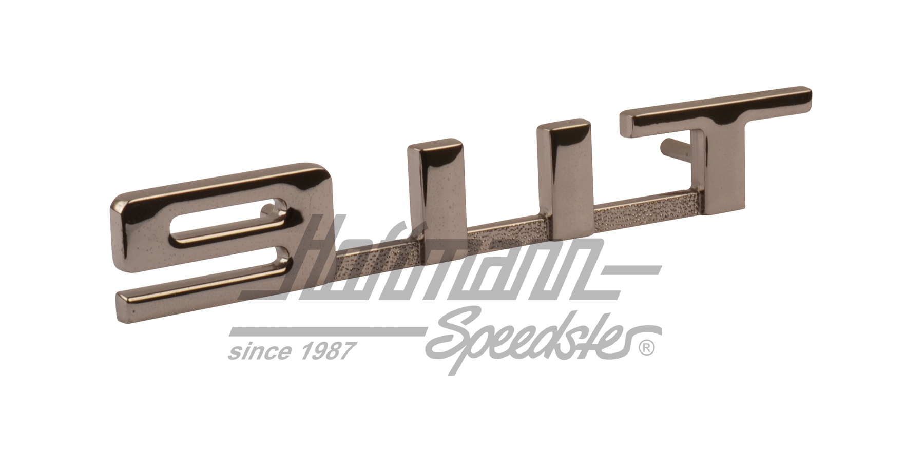 Sigle, 911 T, noir/chromé                                                                           