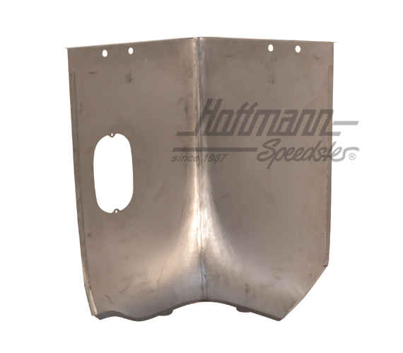 Cornière de tôle, arrière, Pick-up / Cabine double, 66-67, gauche                                   