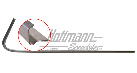 Tôle de réparation, gouttière, arrière, gauche | 211 817 310 L | 096-0690-01