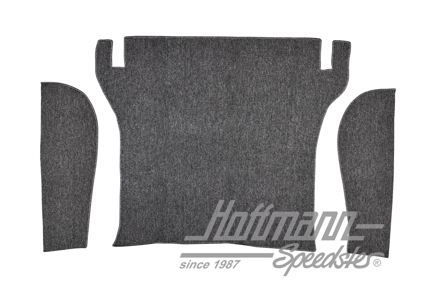 Jeu de tapis, coffre à bagages, avant, 4.61-7.70, gris | 34-T3057-407 | 069-9686