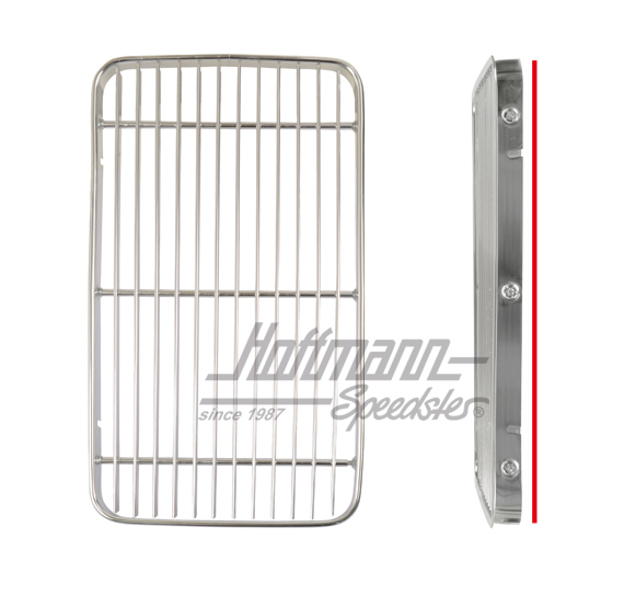 Grille de capot-moteur, droite, 356 Coupé                                                           