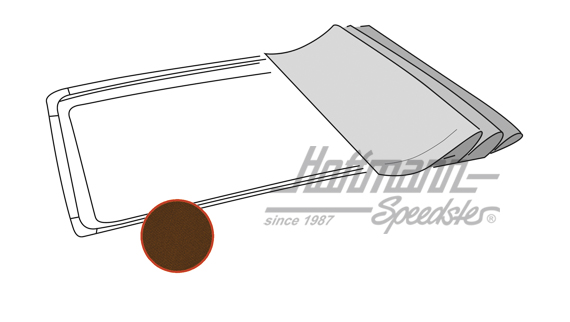 
Housse de toit pliant, Golf 2, Sonnenland, marron | --------- | 208-5582-70