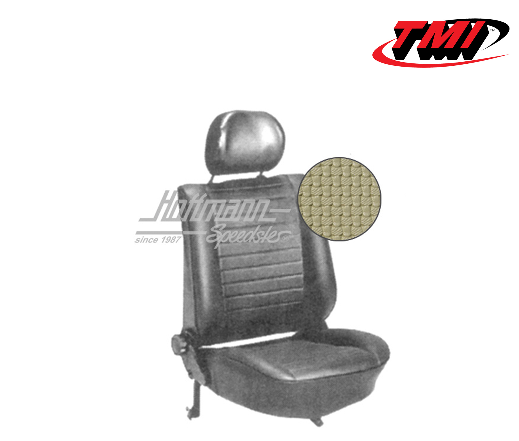 Housses de sièges, Berline, 8.76-, tissu natté, beiges | 43-1129-04 | 055-5430