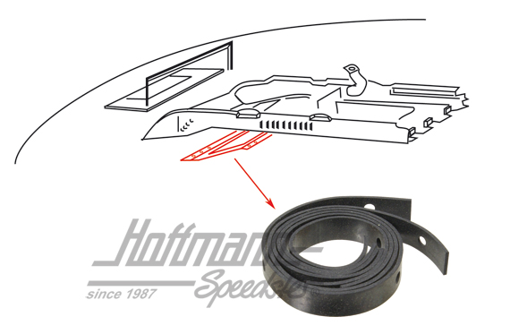 Joint, plaque de protection, boîte air frais | 211 817 759 | 089-1412-22