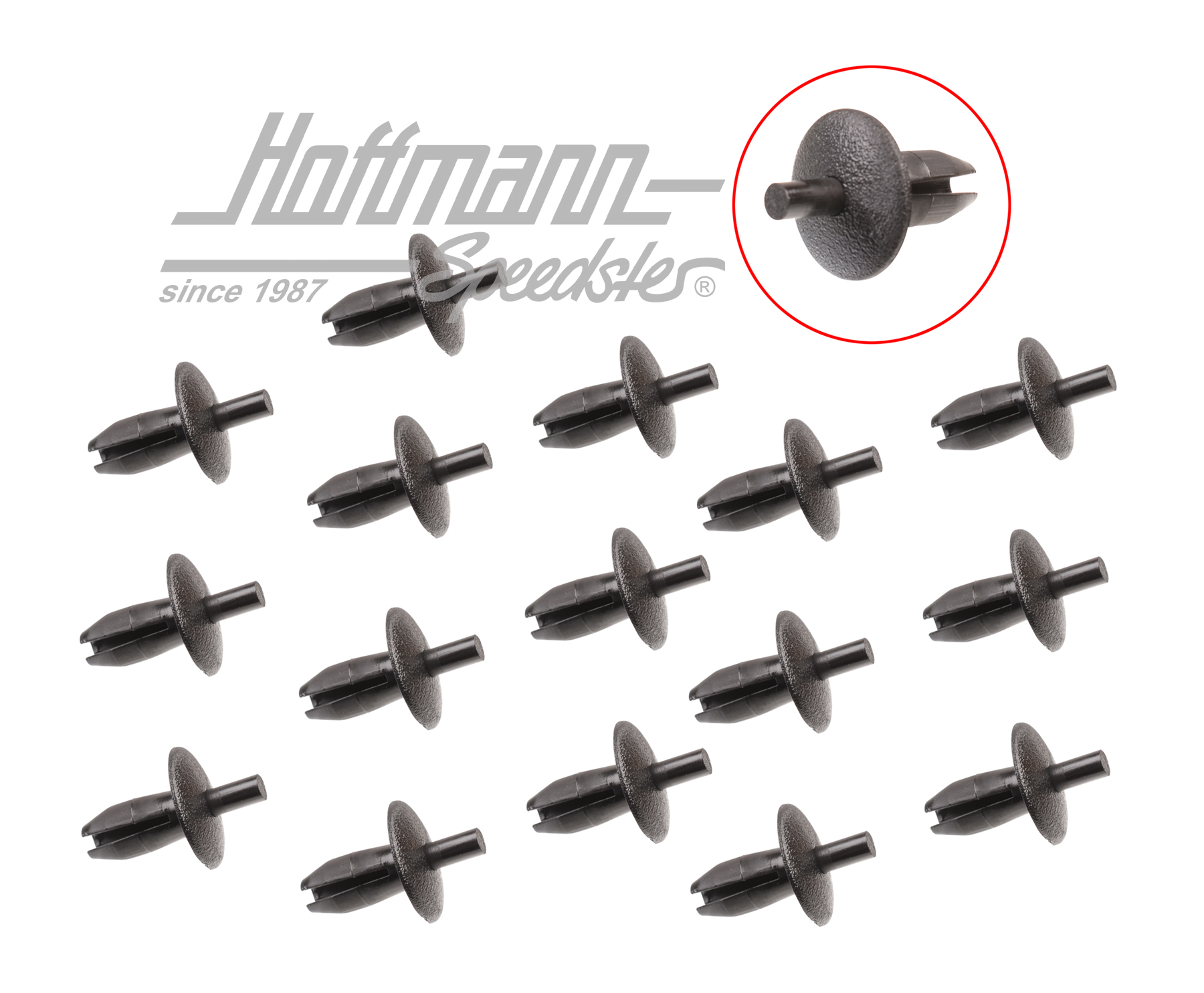 Clip, revêtement banquette arrière, Golf 1 (jeu) | 171 885 767 | 180-1920-16