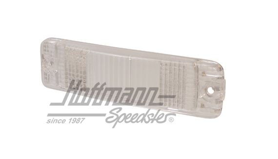 Verre de clignotant, bombé, blanc | 111 953 141 A | 020-4460-20