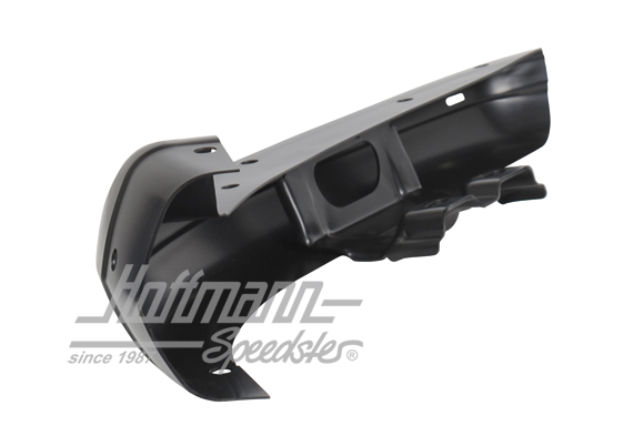 Bout de pare-chocs, avant, 67-72, noir, droite                                                      