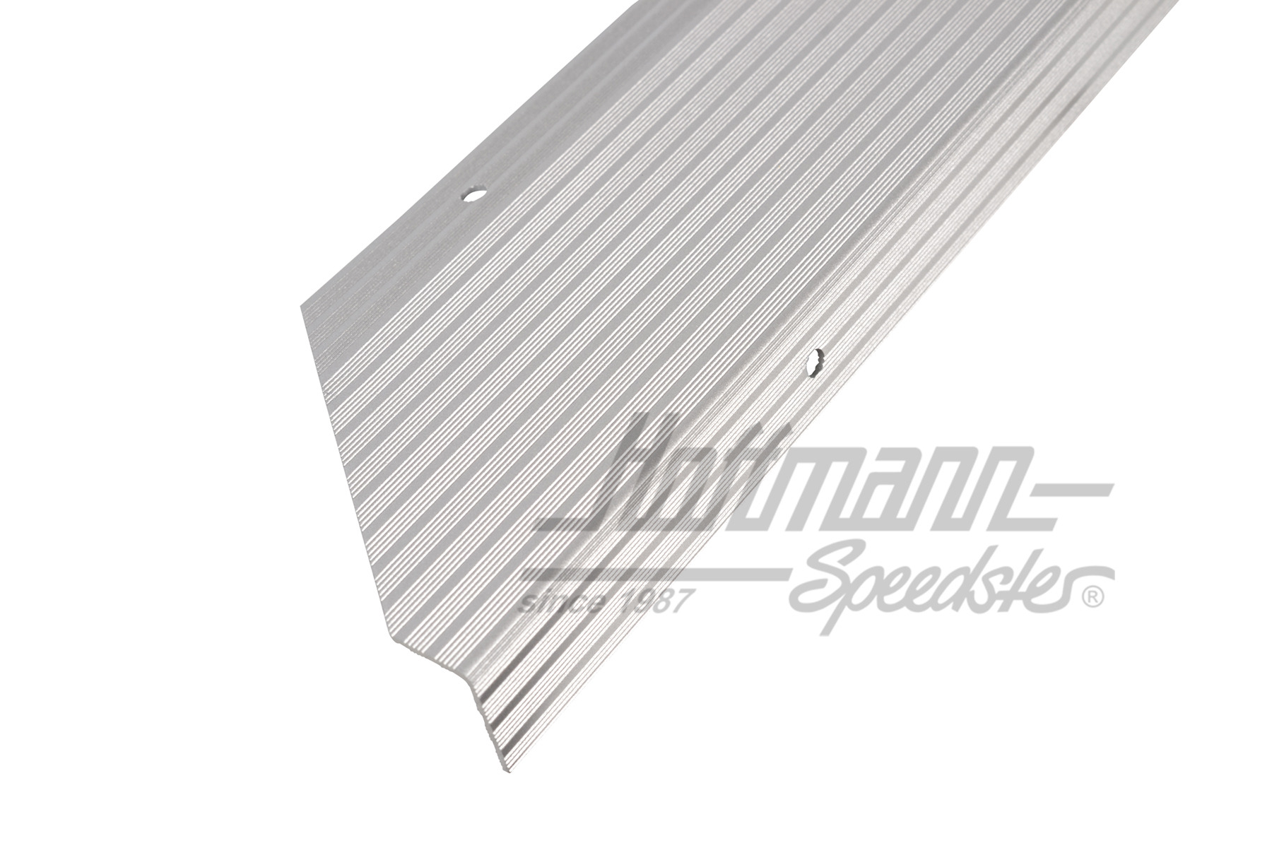 Couvre de bas de marche, alu, 911, 65-73, gauche                                                    