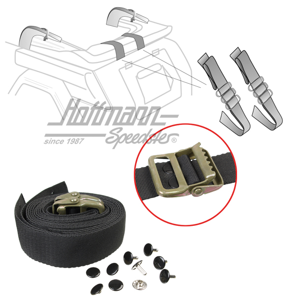 Sangles, armature, Type 181 (Kübel), paire | 181 871 635 | 080-2906