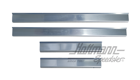 Moulures seuil de porte, inox, Golf 3, 4-portes | 258379 | 200-6708