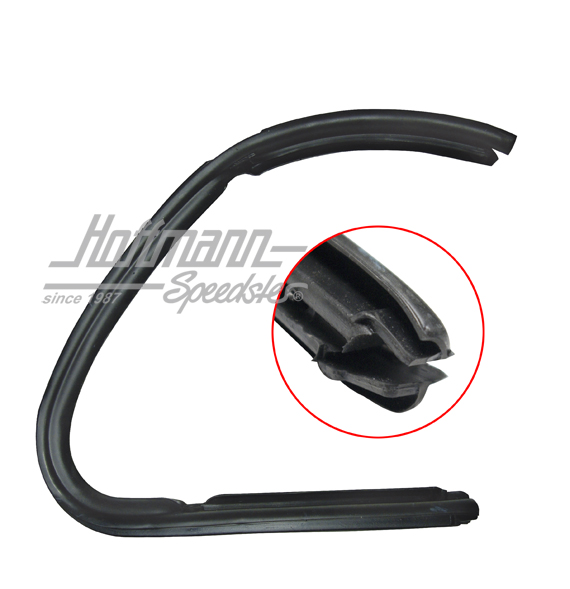 Joint de déflecteur, gauche, 10.52-7.64 | 111 837 625 | 020-5233-01